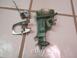Vintage Miniature Johnson 25 Sea Horse Toy Outboard Boat Motor -Parts