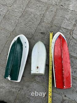 Vintage Model Battery Operated Motor Toy Speed Boat Lot Parts MIC HK Japan USA