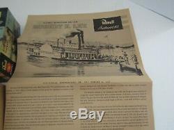 Vintage Model Kit Revell Ship Boat Robert E Lee Mississippi Steamboat Parts