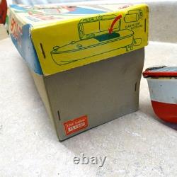 Vintage Modern Toys Japan Electric Boat + Box, Battery Op, Parts Piece