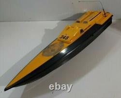 Vintage Monster Drive Bullhead 345 28in R/C Speed/Racing Boat (Parts or Repair)