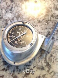 Vintage Muskegon boat speedometer Untested Parts