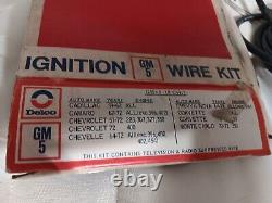 Vintage NOS 1967-72 GM Ignition Set Complete Spark Plug Wires