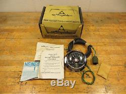Vintage NOS Airguide Sea-Speed Marine Tachometer Model 666-B
