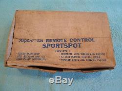 Vintage NOS NMIB Taylor Made Remote Control Sportspot Light #12V-972 Boat Spot