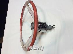 Vintage Nautalloy Airtex Boat Steering Wheel