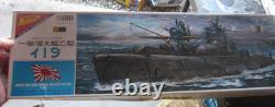 Vintage Nichimo I-19 Imperial Japanese Navy Submarine 1/200 sealed parts
