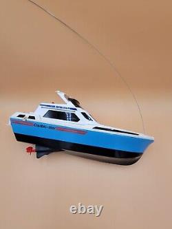 Vintage Nikko Caribic Star Speed Cruiser 1981 Rare For Parts Rc Boat Remote