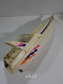 Vintage Nikko Sea Ray 9.6V Radio Controlled (R/C) Speed Boat (Parts or Repair)