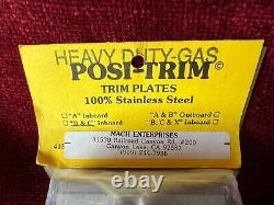 Vintage Nitro Gas RC Posi-Trim Boat Hardware & Parts Assortment / Brand New