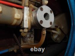 Vintage Nitro RC Speed Boat With OPS 40 Engine Parts 40 Long Estate Find