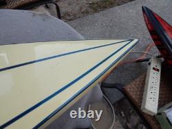 Vintage Nitro RC Speed Boat With OPS 40 Engine Parts 40 Long Estate Find