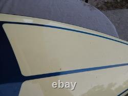 Vintage Nitro RC Speed Boat With OPS 40 Engine Parts 40 Long Estate Find