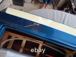 Vintage Nitro RC Speed Boat With OPS 40 Engine Parts 40 Long Estate Find