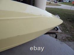 Vintage Nitro RC Speed Boat With OPS 40 Engine Parts 40 Long Estate Find