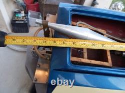 Vintage Nitro RC Speed Boat With OPS 40 Engine Parts 40 Long Estate Find
