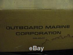 Vintage OMC Johnson Evinrude Outboard Boat Motor 3 Gallon Metal Fuel Gas Tank 19