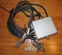Vintage OMC Johnson Evinrude Outboard Electric Start Junction Box. Harness & Key