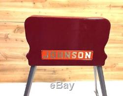 Vintage OMC Johnson Outboard boat Motor Stand to display antique ouboards