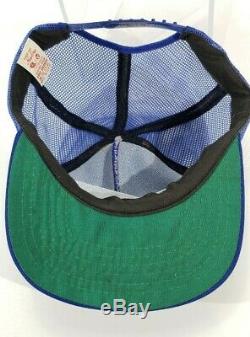 Vintage OMC Systematched Parts Boat Snapback Mesh Hat Trucker USA A17