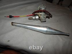 Vintage OPS 40 Nitro Boat Engine Motor With Exhaust Parts Untested Estate Find