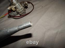 Vintage OPS 40 Nitro Boat Engine Motor With Exhaust Parts Untested Estate Find