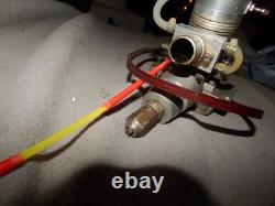 Vintage OPS 40 Nitro Boat Engine Motor With Exhaust Parts Untested Estate Find