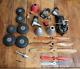 Vintage Ohlsson Rice O&r Model Engine And Others Control Line Airplane Parts Lot