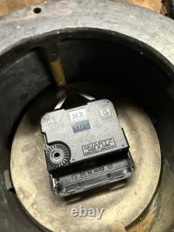 Vintage Old E Howard & Co Boston Nautical Marine Boat Ship Deck Clock Parts USA