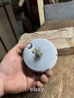Vintage Old Faria Marine Boat Ship Speedometer Speedo MPH Gauge W Box Parts USA