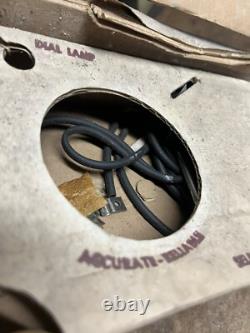 Vintage Old Faria Marine Boat Ship Speedometer Speedo MPH Gauge W Box Parts USA