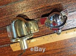 Vintage Old Polished Bronze/brass Stern Light (large Size) Yacht Jewelry