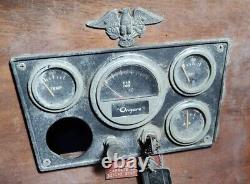 Vintage Ongaro Old Boat Dash (Parts Only)