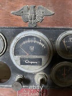 Vintage Ongaro Old Boat Dash (Parts Only)