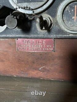 Vintage Ongaro Old Boat Dash (Parts Only)