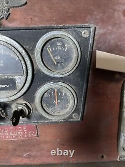 Vintage Ongaro Old Boat Dash (Parts Only)