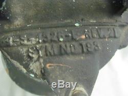 Vintage Orig ROWE SYM 193 Brass Bronze Navy Navigation Lights Clear Fresnel Lens