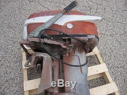 Vintage Outboard Johnson 30 Boat Motor RD-18 Sea Horse 3 10 18 20 35 Evinrude