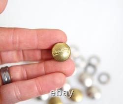 Vintage Overland Car Top Cover Buttons Grommets knobs accessory part Antique