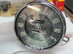 Vintage Owens wood Boat Tachometer Beautiful condition dry storage 1957 cable dr