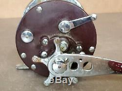 Vintage PENN Peer 209 LH LEFT HAND Saltwater Fishing Reel Surf Boat PARTS REPAIR