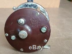 Vintage PENN Peer 209 LH LEFT HAND Saltwater Fishing Reel Surf Boat PARTS REPAIR