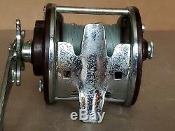 Vintage PENN Peer 209 LH LEFT HAND Saltwater Fishing Reel Surf Boat PARTS REPAIR