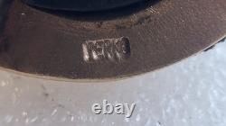 Vintage PERKO Bronze white running light GLASS LENS navigation Light Boat Parts
