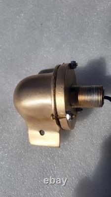 Vintage PERKO Bronze white running light GLASS LENS navigation Light Boat Parts