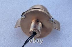 Vintage PERKO Bronze white running light GLASS LENS navigation Light Boat Parts