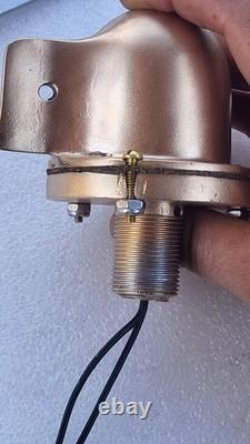 Vintage PERKO Bronze white running light GLASS LENS navigation Light Boat Parts