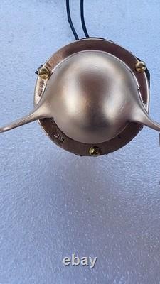 Vintage PERKO Bronze white running light GLASS LENS navigation Light Boat Parts