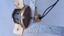Vintage PERKO Bronze white running light GLASS LENS navigation Light Boat Parts