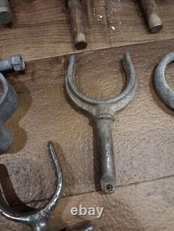 Vintage Parts Lot Of Oar Locks Row Boat L@@k